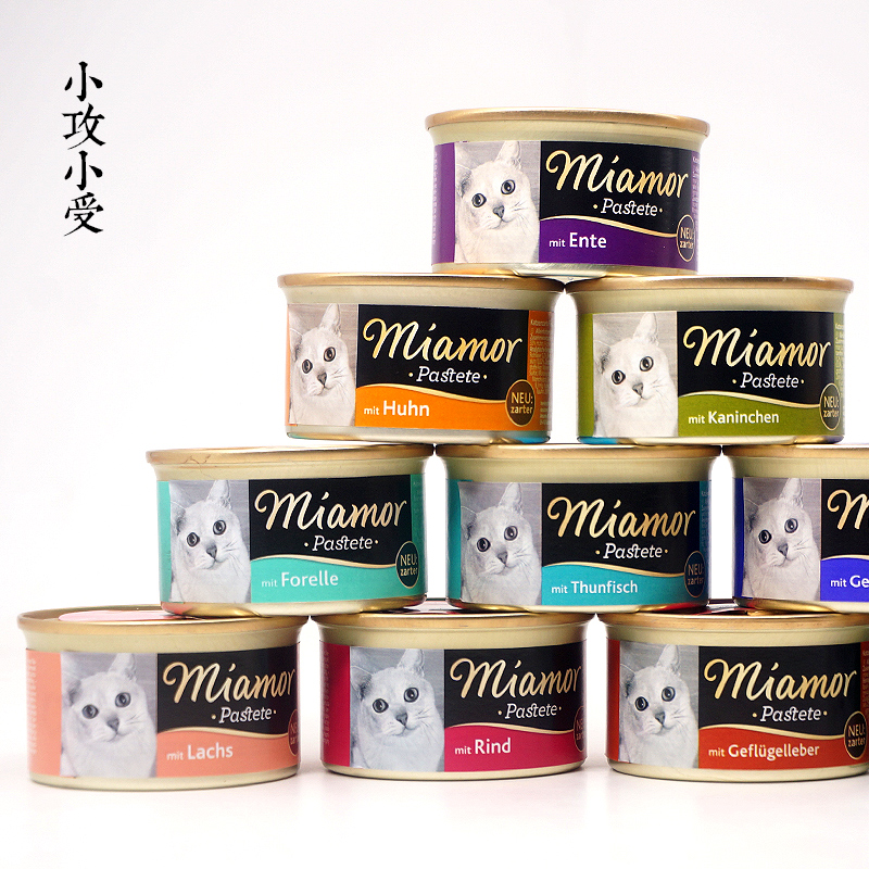 德国适口性好Miamor小白罐猫罐头