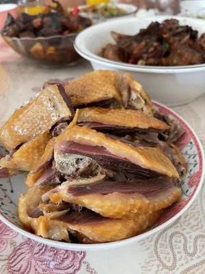 陶静家寿县土菜传统腌制腊味现杀腌制麻鸭咸鸭整只2.5-2.9斤整只
