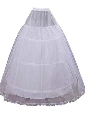 waist elastic cloth lining skirt fluffy net hard lace yarn