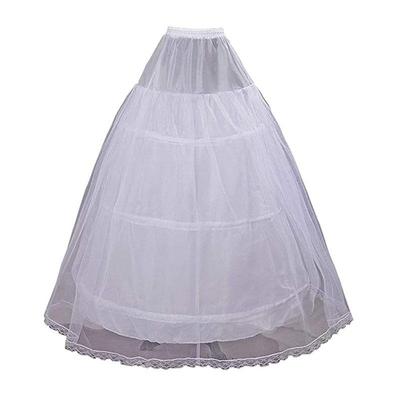 waist elastic cloth lining skirt fluffy net hard lace yarn