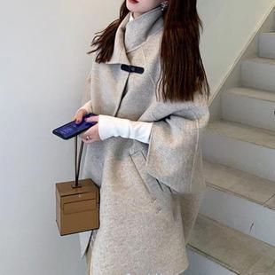 coat wool long autumn winter jacket commute women collar