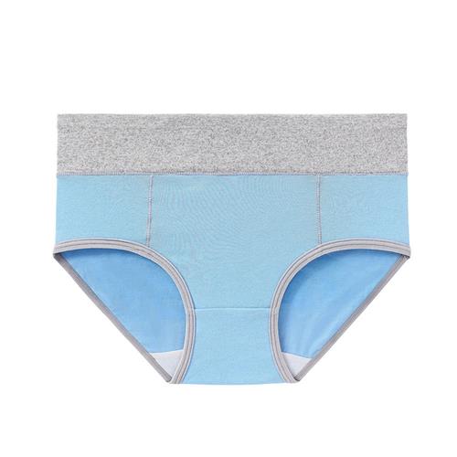 Simple mid-waist panties for women plus size womens cotton