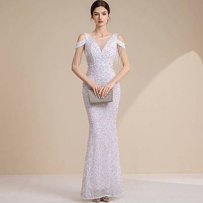 Evening dress for women light luxury high-end temperament