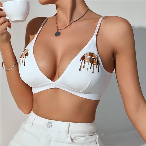 vest breathable without Sexy thin bra ring womens women