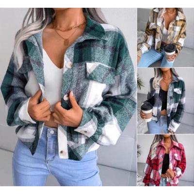 Women's fleece top loose solid color pocketless sweatshirt