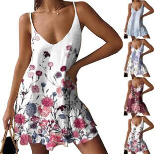 womens dresses for beach vacation summer boho sundress with