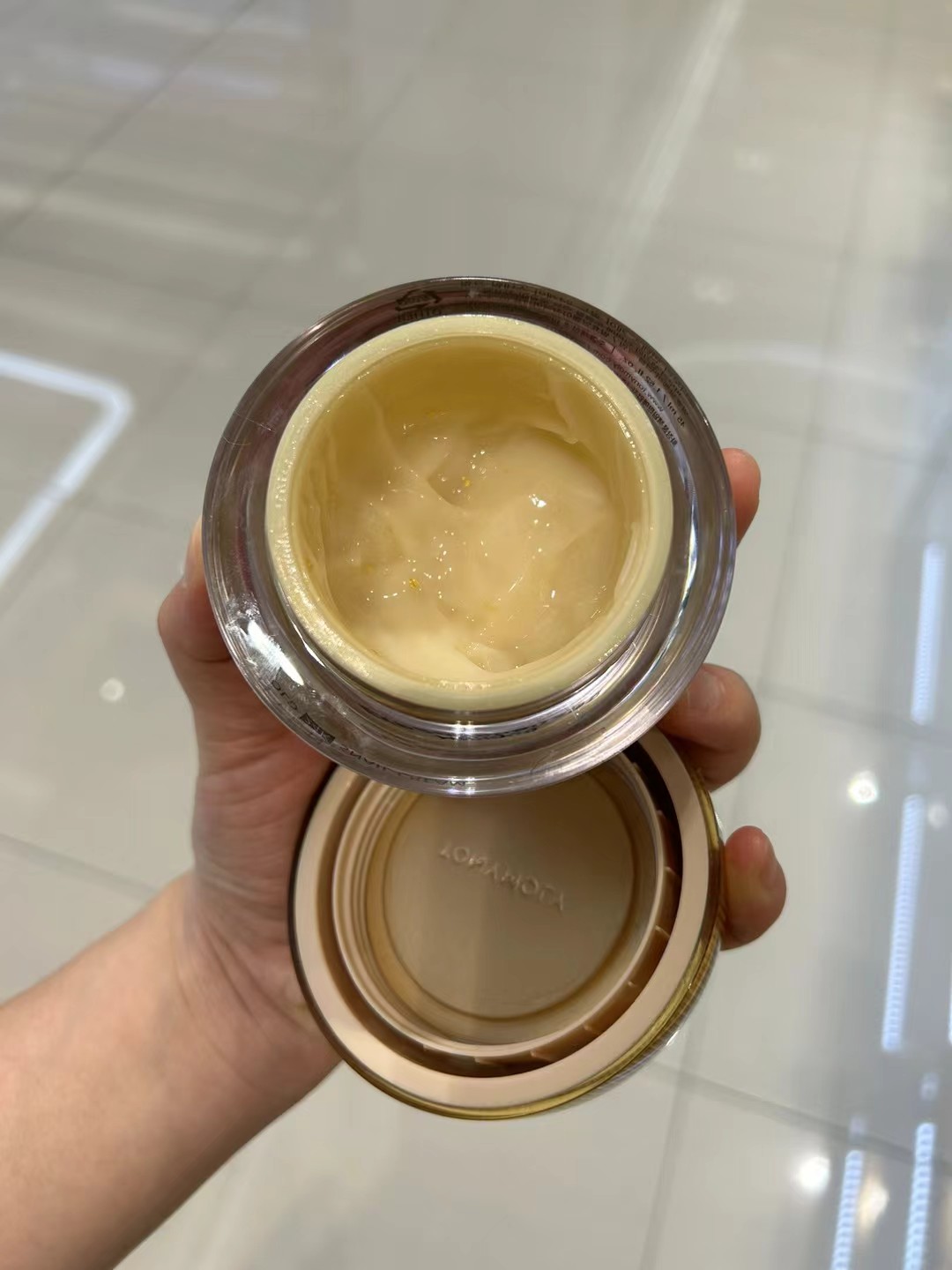 泽妈推荐韩国采购tonymoly蜗牛黄金面霜淡化细纹保湿滋养紧致45ml