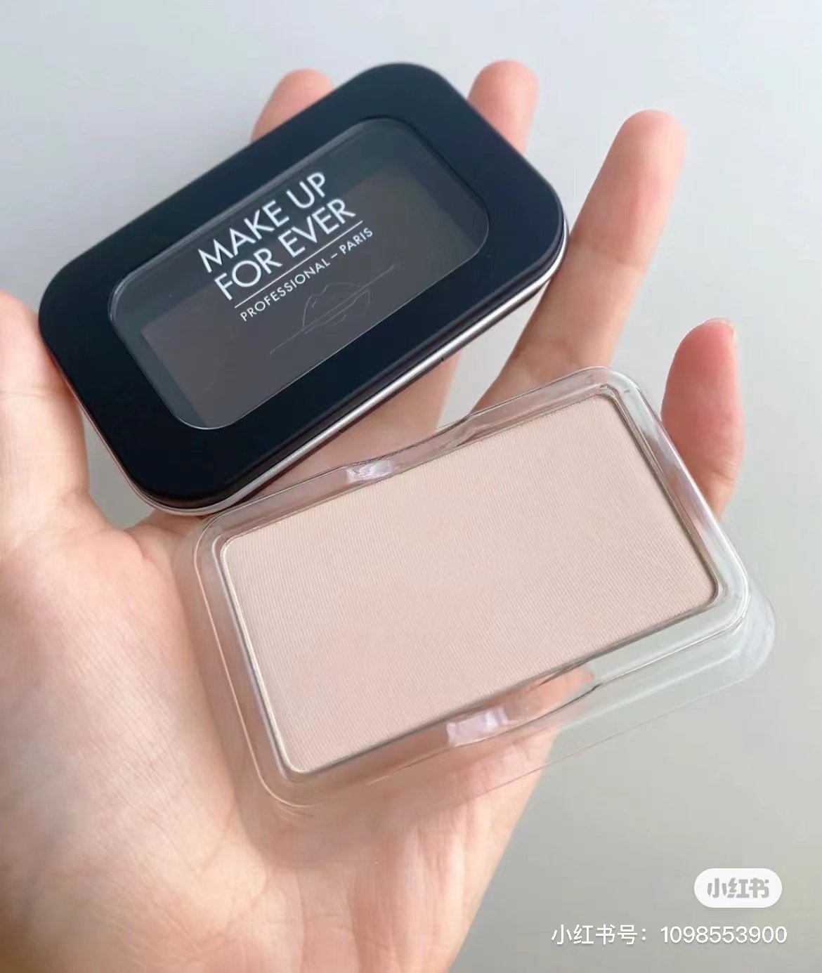 MAKE UP FOREVER玫珂菲 MUF单色哑光高光H100替换芯5g提亮肤色_虎窝淘