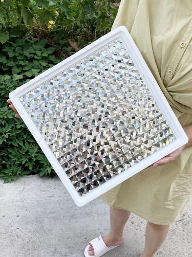 Кристаллическая стеклянная буровая мозаика 13 флэш -тренировки плитка хрустальная настенная пленка и телевизионная фона стена назад