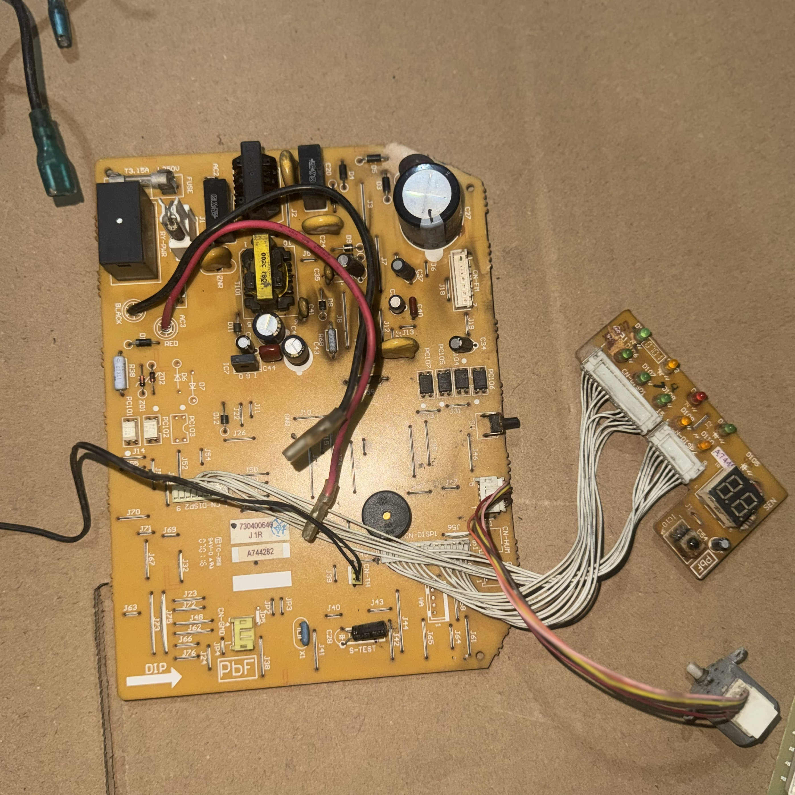 松下变频挂机空调KFR-35GW/BPA1内机电源主板电脑控制板CS-E13KA1图片
