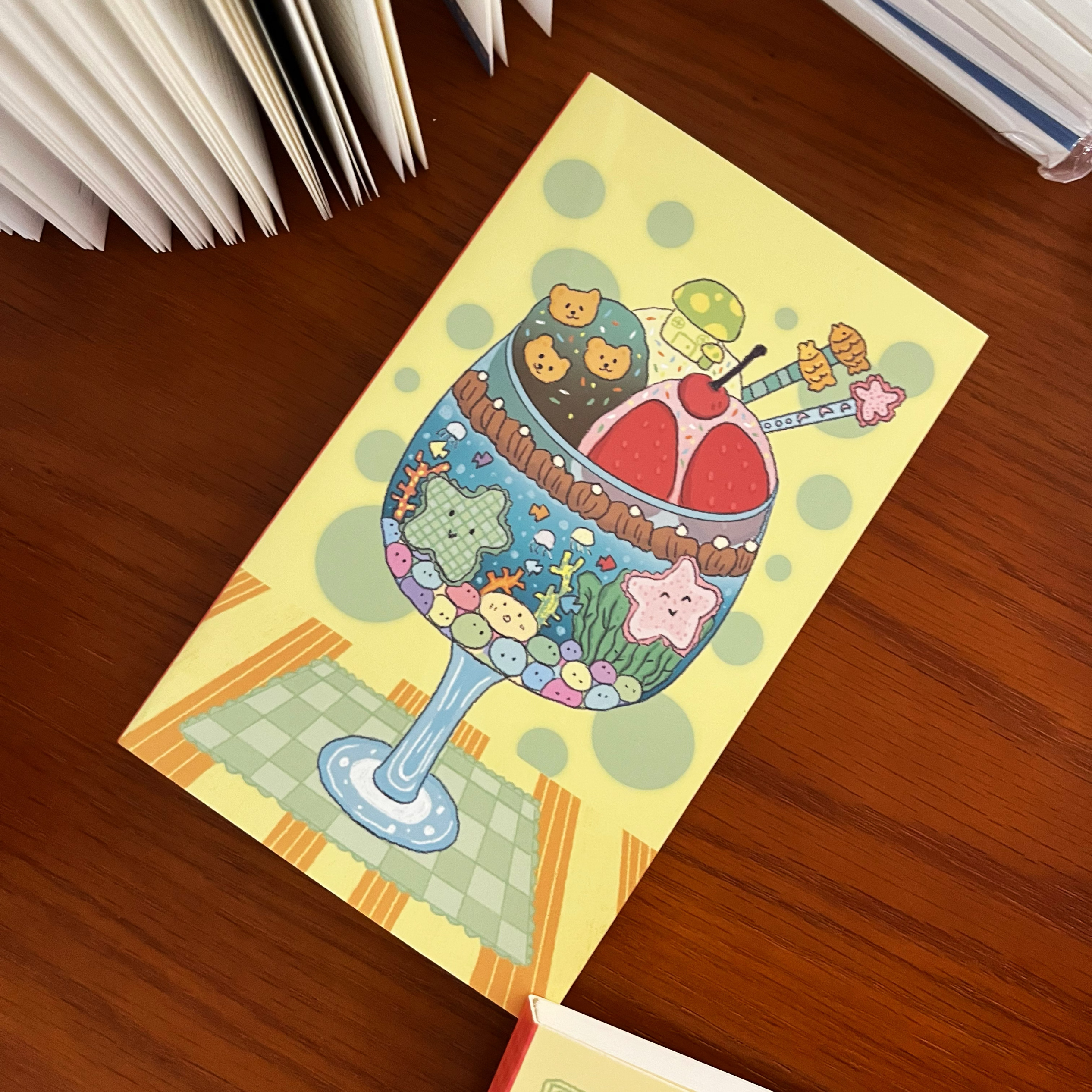 辣子星原创a6手帐本定页窄本日记本口袋本古早风高颜值拼贴笔记本