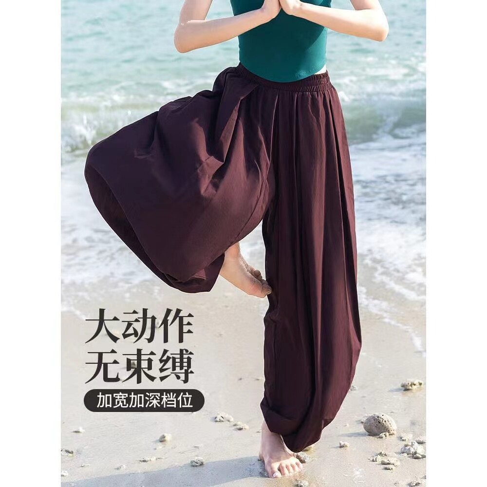 夏季新款宽松显瘦瑜伽束脚裤图片