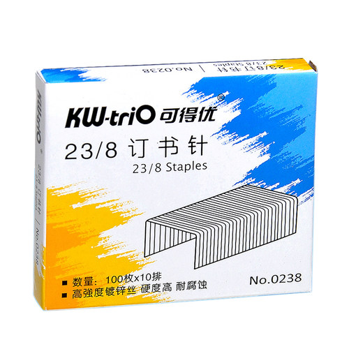 0238加厚订书针可得优订50页