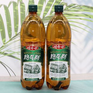 娃哈哈格瓦斯俄罗斯风味发酵饮品碳酸饮料1.25升*2瓶全国多地区包