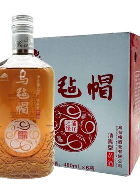 乌毡帽480mlX6瓶整箱礼盒装