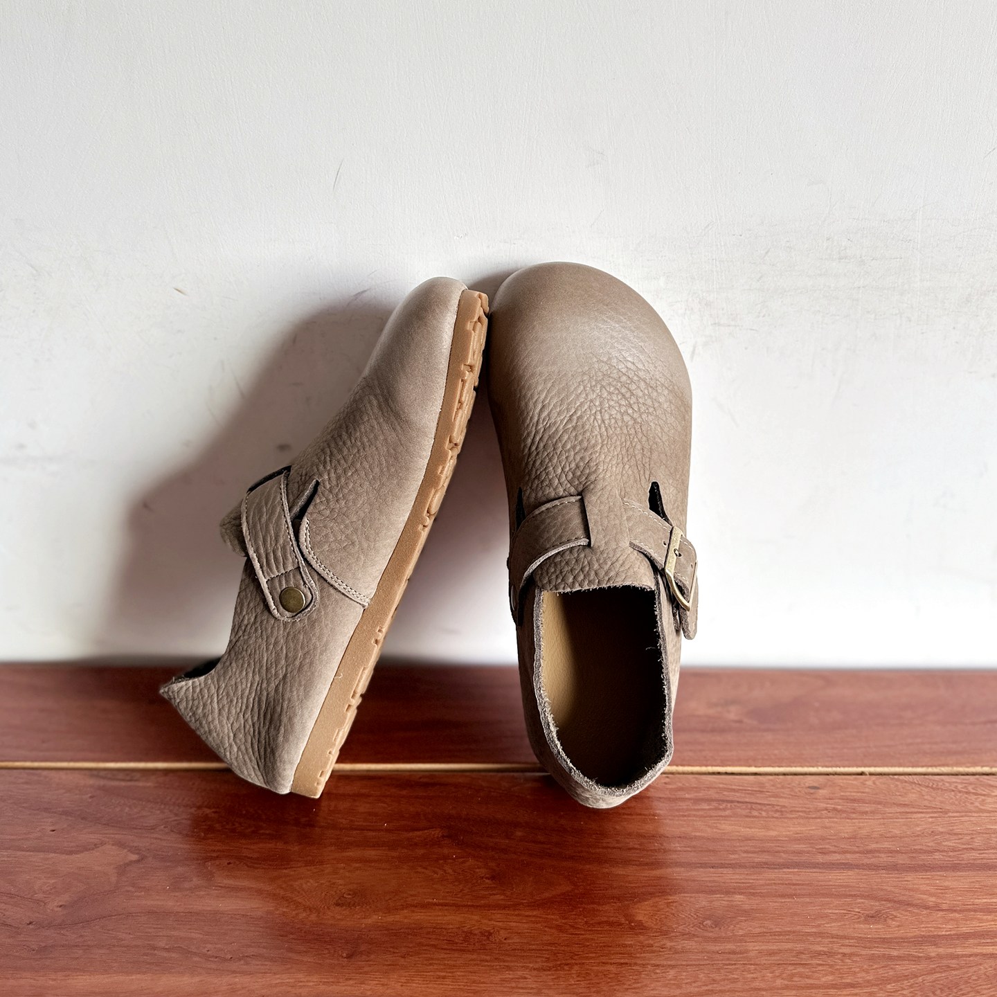 复古文艺范手工真皮日系森女鞋