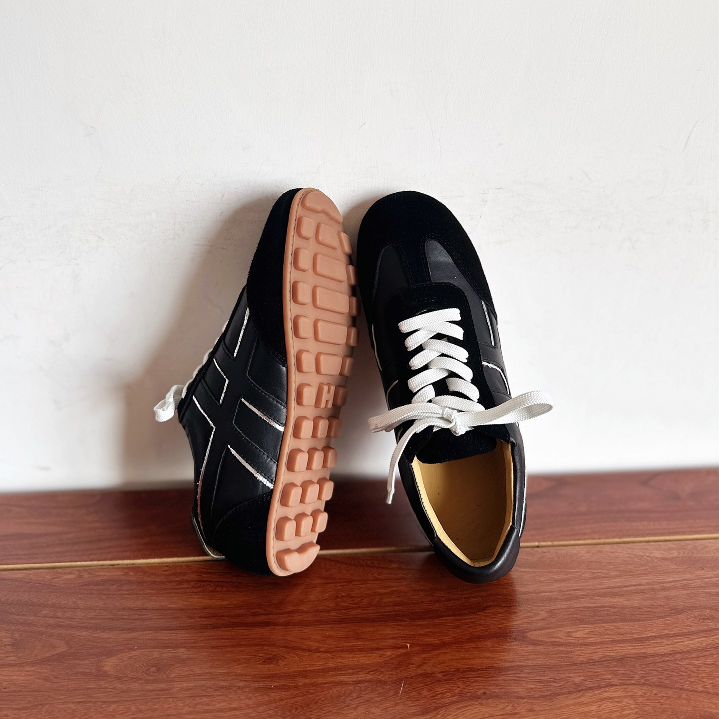 2025秋复古学院风手工真皮女鞋