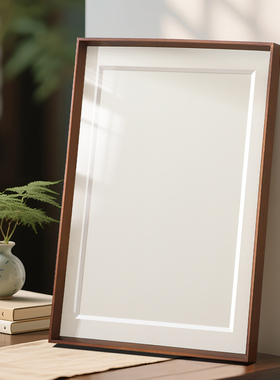 相框空框带玻璃a3A4卡纸画框装裱儿童实木框架挂墙展示框定制摆台