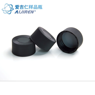 样品瓶盖垫 存储瓶盖垫 黑色实心盖垫双面特氟龙硅胶垫片