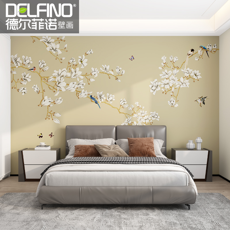 德尔菲诺环保无缝墙布