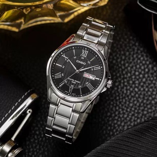 1374D casio卡西欧手表男商务学生款 青少年电子石英非机械MTP