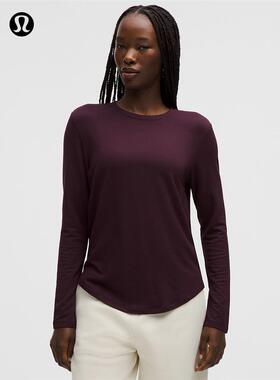 Love 女士莫代尔拉绒长袖套头衫丨lululemon丨LW3GEHS