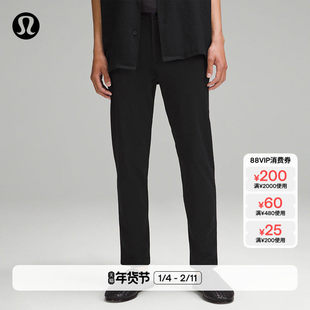 ABC 男士修身剪裁长裤 28 *WovenAir丨lululemon丨LM5B79A