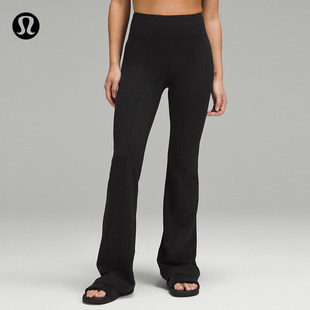 Groove 女士高腰喇叭裤 30  口袋款 芯吸丨lululemon丨LW5GMDA