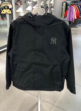 MLB冲锋衣专柜正品洋基队NY运动休闲出游2024新款男女外套WJB01