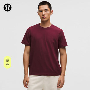 Soft Jersey 男士短袖针织衫 *新年款 芯吸丨lululemon丨LM3FZNS