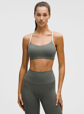 Flow Y 女士运动内衣 A/B*Evolve Pop Strap丨lululemon丨LW2EQES