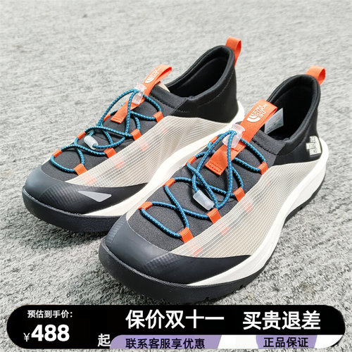 23春夏新款TheNorthFace北面休闲鞋男户外运动轻便抓地网面鞋7W4F