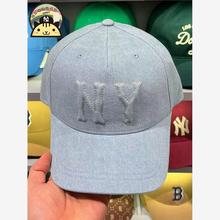 MLB帽子2024新款专柜正品洋基队NY大标男女运动牛仔棒球帽CPDM0