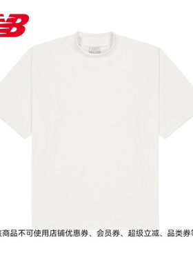 New Balance NB正品25新款男女休闲 舒适百搭运动短袖AMT55015