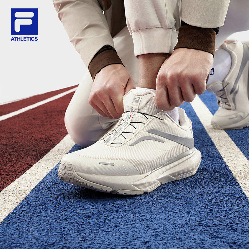 【黄景瑜同款】FILA 斐乐男鞋路跑鞋春季新款BOA跃动2运动鞋