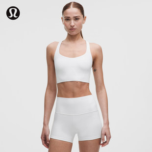 FlexyFlex女士瑜伽交叉肩带长版内衣A-C速干丨lululemon丨LW2EYLS