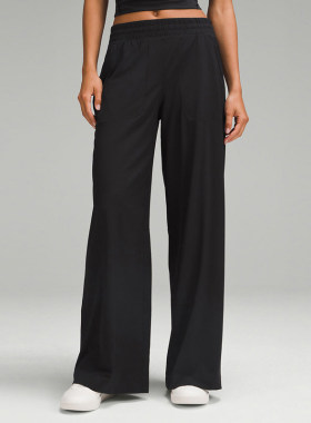 Swift Wide-Leg 女士中腰阔腿裤丨lululemon丨LW5FFBS