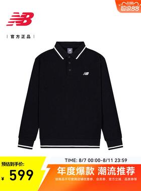 New Balance NB正品25新款休闲舒适百搭男款POLO衫AMT53355