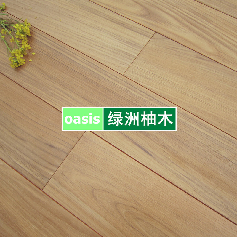 缅甸柚木地板  绿洲柚木实木地板 抛光素板 天然柚木地板工厂直销