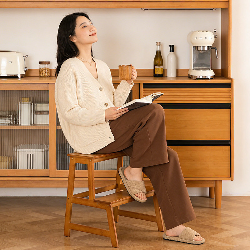 家用梯凳折叠爬高凳两用梯子凳楼梯凳登高取物凳踩高矮凳子,住宅家具,梯凳,淘宝优惠券,粉丝福利购,淘宝优惠卷