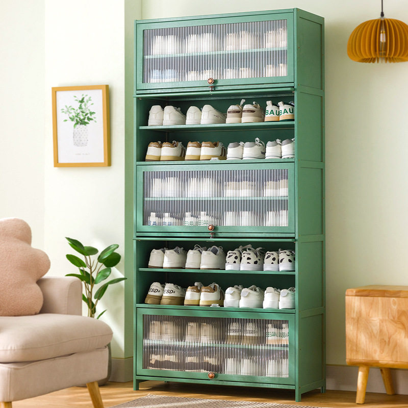 鞋架多层收纳架子家用简易门口入户阳台室内大容量防尘鞋柜小窄竹,收纳整理,鞋子收纳架,淘宝优惠券,粉丝福利购,淘宝优惠卷