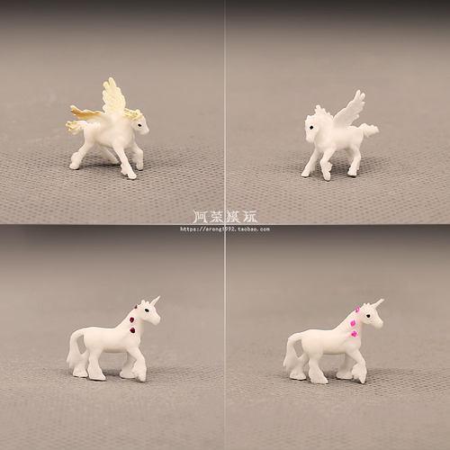 微缩迷你幻兽动物模型DIY手作