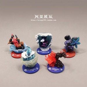 正版散货Battle Break战棋英魂 天狗海神风魔水火怪魔兽模型摆件