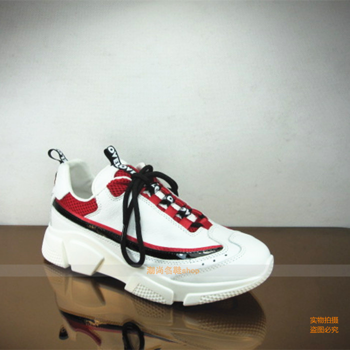 欧货欧洲站专柜正品玛莎贝尔18夏拼色牛皮运动鞋JT039-19