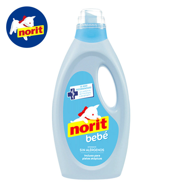 西班牙进口小羊 NORIT宝宝洗衣液 婴儿衣物专用洗护液1125ml