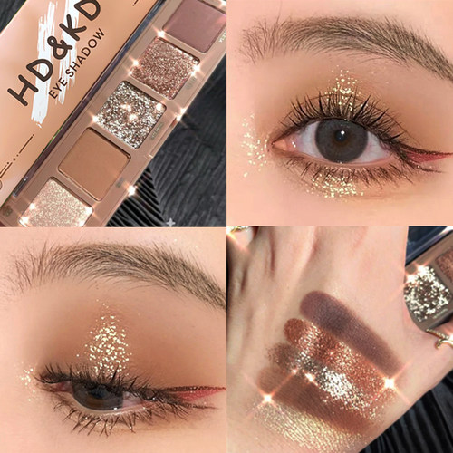 HDKD哑光5色修颜易上色便携