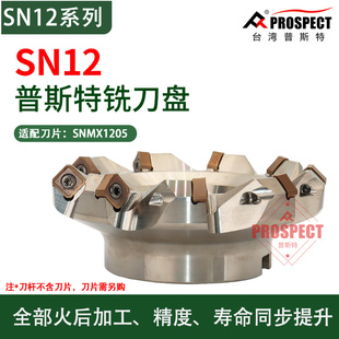 普斯特数控刀具车床辅助铣刀盘面CNC铣刀盘SN12 125 11T 160