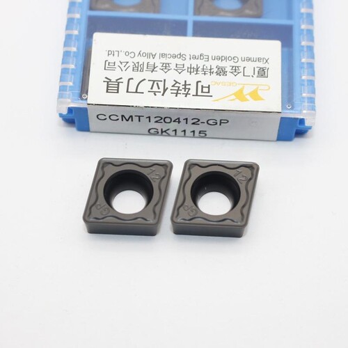 正品厦门金鹭数控刀片菱形单面刀粒铸铁加工外圆内孔球墨CCMT04角