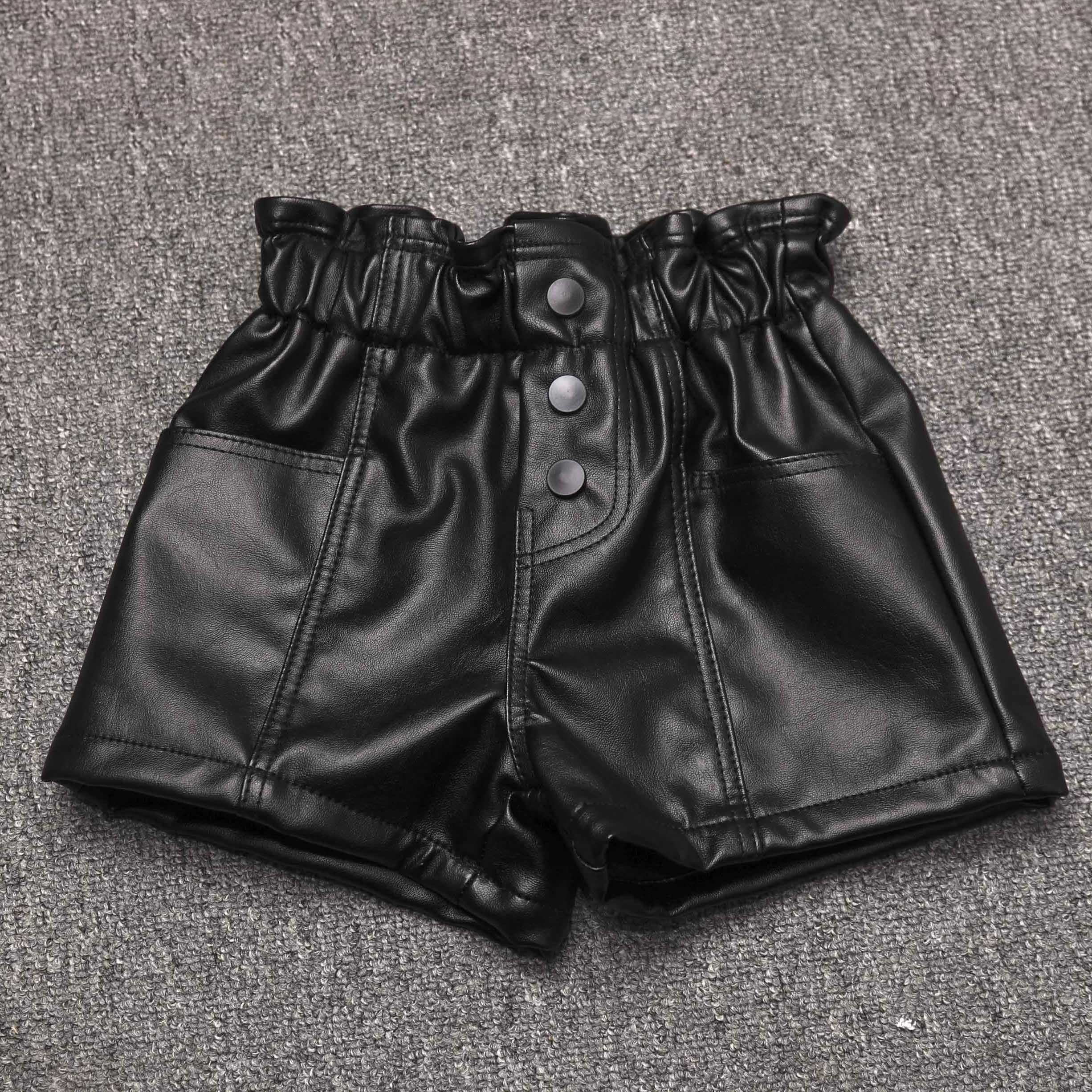 女童短裤秋冬外穿洋气PU百搭儿童皮短裤新款童装 女孩打底靴裤潮,童装/婴儿装/亲子装,裤子,淘宝优惠券,粉丝福利购,淘宝优惠卷