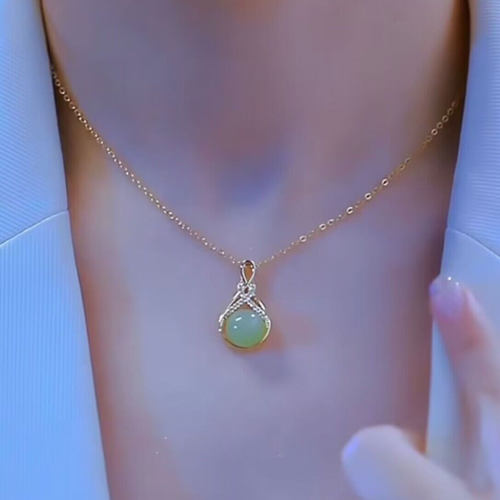 福佑钛钢项链女生轻奢